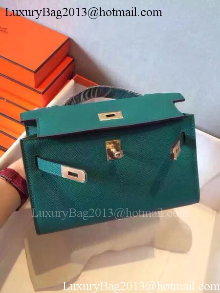 Hermes Kelly 22cm Tote Bag Original Leather KL22 Dark Green Hermes Kelly 22cm Tote Bag Original Leather KL22 Dark Green