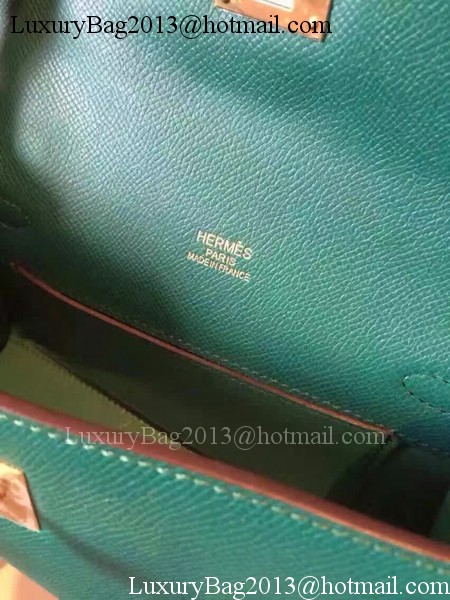 Hermes Kelly 22cm Tote Bag Original Leather KL22 Dark Green Hermes Kelly 22cm Tote Bag Original Leather KL22 Dark Green