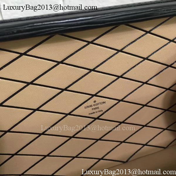 Louis Vuitton Epi Leather PETITE MALLE M54650 Black Louis Vuitton Epi Leather PETITE MALLE M54650 Black