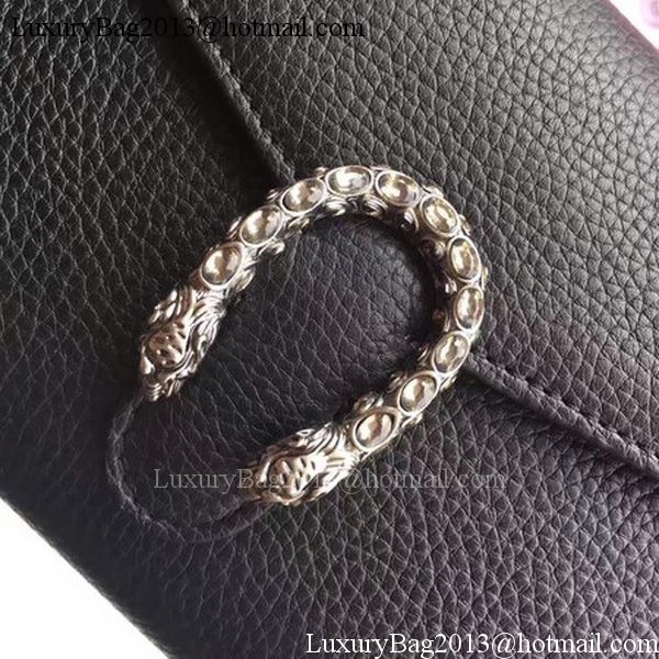 Gucci Dionysus Leather mini Chain Bag 401231 Black Gucci Dionysus Leather mini Chain Bag 401231 Black