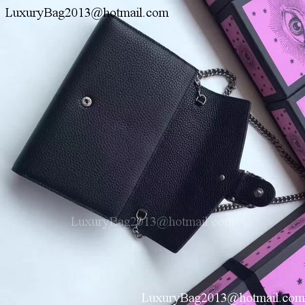 Gucci Dionysus Leather mini Chain Bag 401231 Black Gucci Dionysus Leather mini Chain Bag 401231 Black