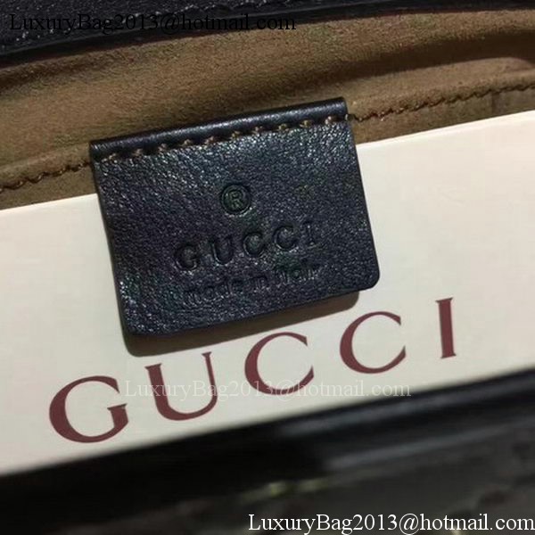 Gucci Padlock Gucci Signature Mini Shoulder Bag 409487 Black Gucci Padlock Gucci Signature Mini Shoulder Bag 409487 Black