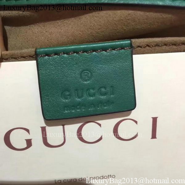 Gucci Padlock Gucci Signature Mini Shoulder Bag 409487 Green Gucci Padlock Gucci Signature Mini Shoulder Bag 409487 Green