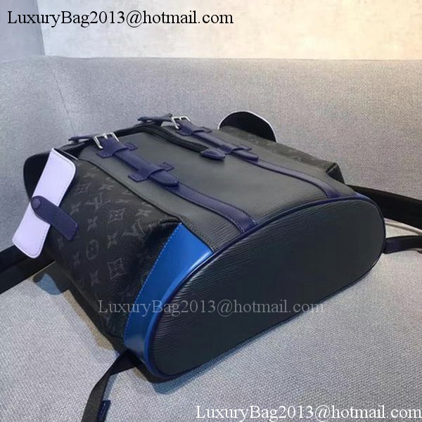 Louis Vuitton Epi Leather CHRISTOPHER PM Bag M58868 Black Louis Vuitton Epi Leather CHRISTOPHER PM Bag M58868 Black