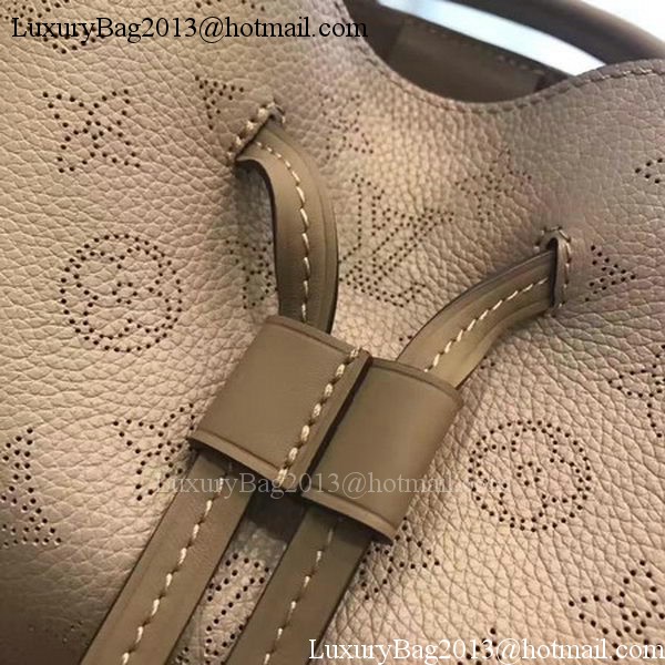 Louis Vuitton Mahina Leather GIROLATA Bag M54403 Grey