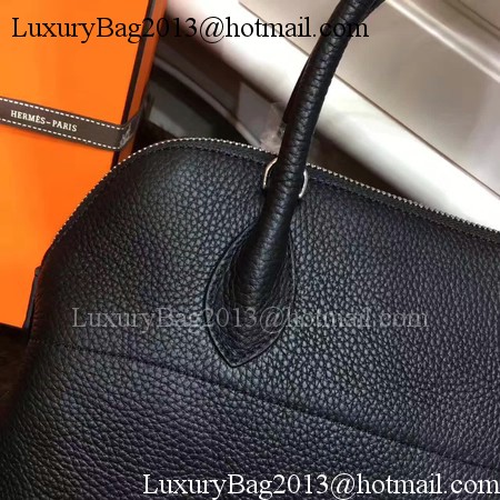 Hermes Bolide 31CM Calfskin Leather Tote Bag B3302 Black Hermes Bolide 31CM Calfskin Leather Tote Bag B3302 Black