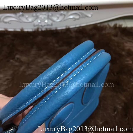 Hermes Bolide 31CM Calfskin Leather Tote Bag B3302 Blue Hermes Bolide 31CM Calfskin Leather Tote Bag B3302 Blue
