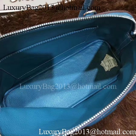 Hermes Bolide 31CM Calfskin Leather Tote Bag B3302 Blue Hermes Bolide 31CM Calfskin Leather Tote Bag B3302 Blue