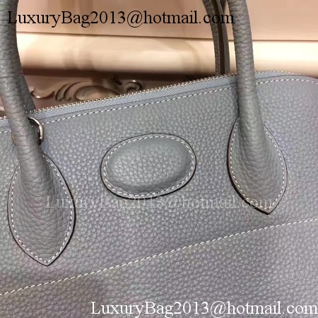 Hermes Bolide 31CM Calfskin Leather Tote Bag B3302 Light Blue Hermes Bolide 31CM Calfskin Leather Tote Bag B3302 Light Blue