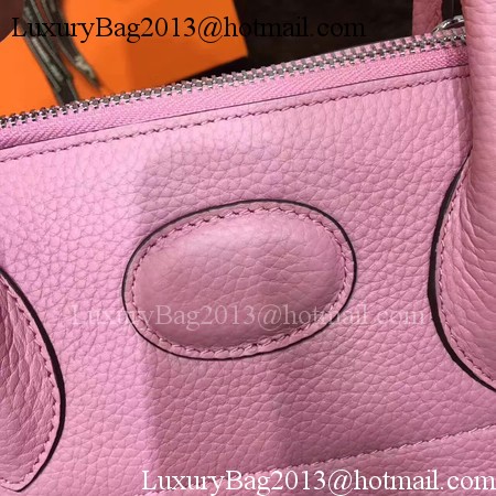 Hermes Bolide 31CM Calfskin Leather Tote Bag B3302 Pink Hermes Bolide 31CM Calfskin Leather Tote Bag B3302 Pink