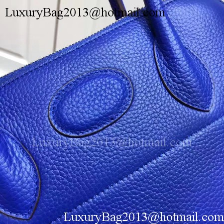 Hermes Bolide 31CM Calfskin Leather Tote Bag B3302 Royal Hermes Bolide 31CM Calfskin Leather Tote Bag B3302 Royal