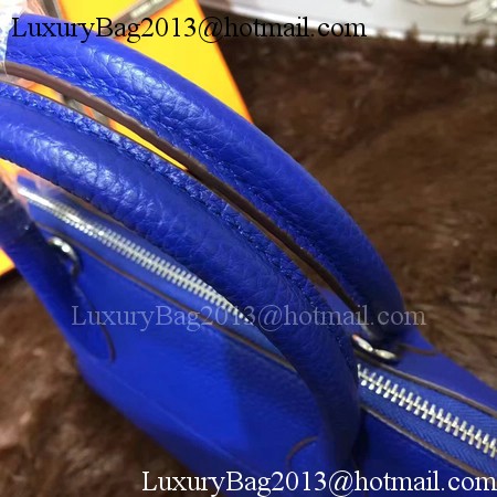 Hermes Bolide 31CM Calfskin Leather Tote Bag B3302 Royal Hermes Bolide 31CM Calfskin Leather Tote Bag B3302 Royal