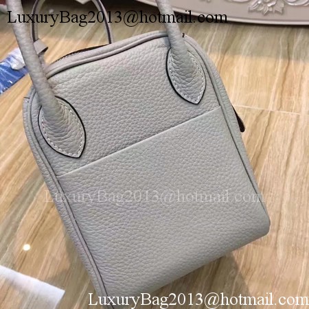 Hermes Lindy 30CM Original Leather Shoulder Bag LD30 Grey&Blue Hermes Lindy 30CM Original Leather Shoulder Bag LD30 Grey&Blue