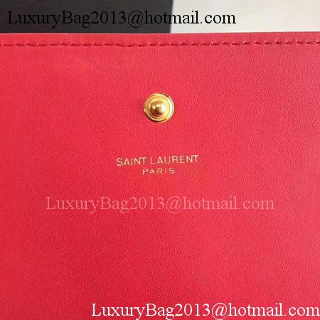 Saint Laurent mini Croco Leather Cross-body Shoulder Bag 360458 Red Saint Laurent mini Croco Leather Cross-body Shoulder Bag 360458 Red