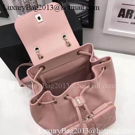 Chanel Original Leather Backpack CHA2590 Pink Chanel Original Leather Backpack CHA2590 Pink
