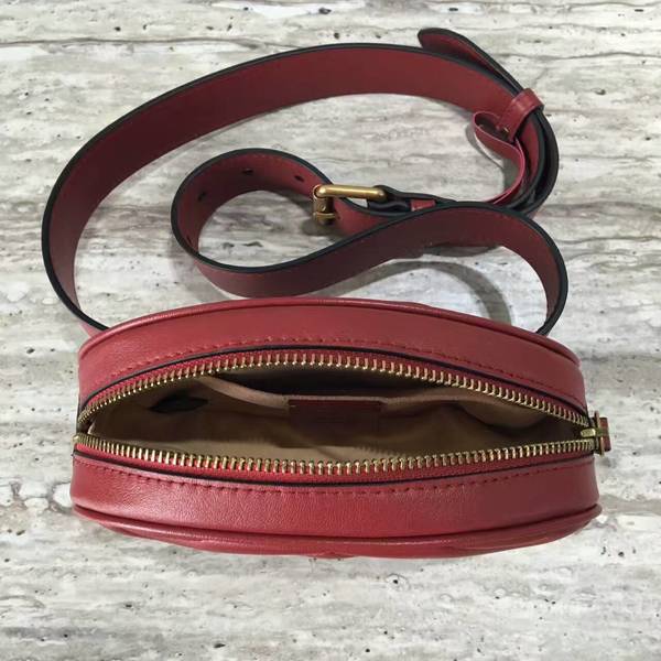 Gucci GG Marmont Quilted Leather Bag 476434 Red Gucci GG Marmont Quilted Leather Bag 476434 Red