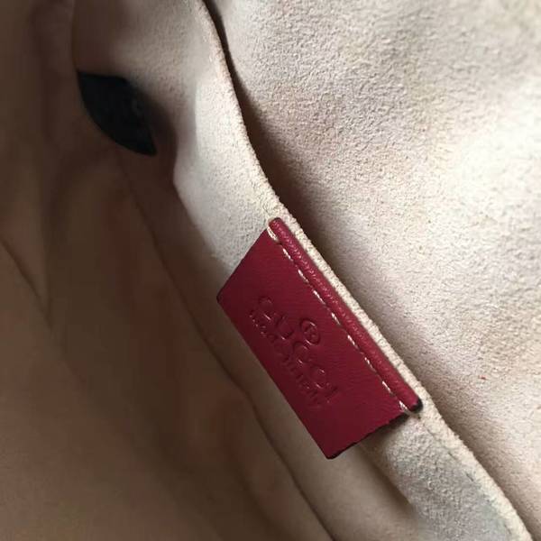 Gucci GG Marmont Quilted Leather Bag 476434 Red Gucci GG Marmont Quilted Leather Bag 476434 Red