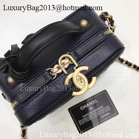 Chanel Cosmetic Bag Original Cannage Pattern A93341 Black Chanel Cosmetic Bag Original Cannage Pattern A93341 Black