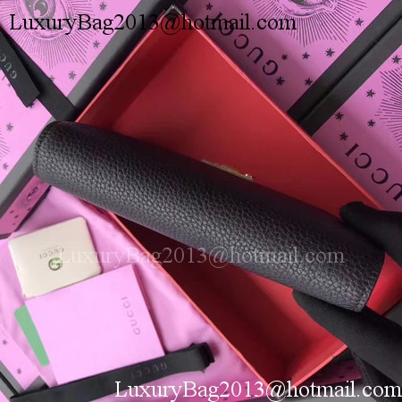 Gucci Padlock Continental Wallet Calfskin Leather 453506 Black Gucci Padlock Continental Wallet Calfskin Leather 453506 Black