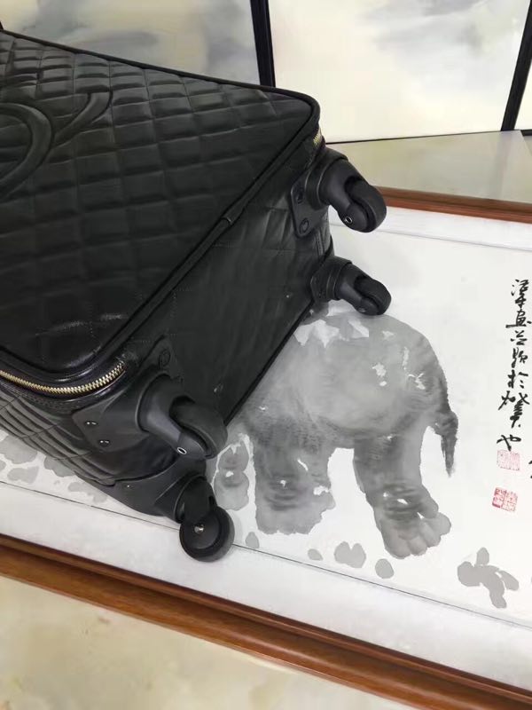 Chanel Travel Luggage 17719 Black Chanel Travel Luggage 17719 Black