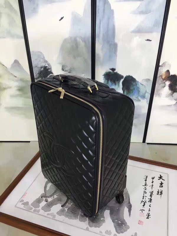 Chanel Travel Luggage 17719 Black Chanel Travel Luggage 17719 Black