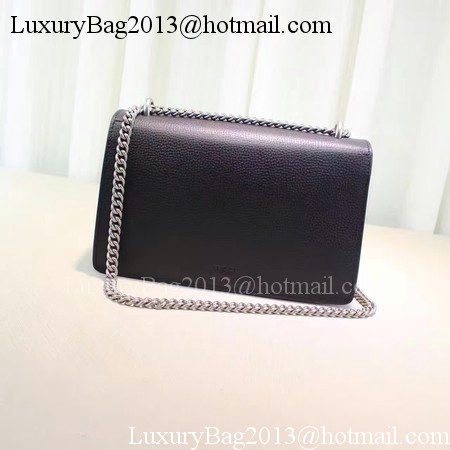 Gucci Dionysus Blooms Leather Shoulder Bag 400249 Black Gucci Dionysus Blooms Leather Shoulder Bag 400249 Black