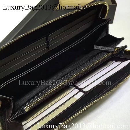 Gucci Bree Guccissima Leather Zip Around Wallet 323397 Black Gucci Bree Guccissima Leather Zip Around Wallet 323397 Black