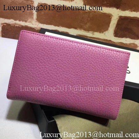 Gucci Calfskin Leagther Wallet 337023 Purple Gucci Calfskin Leagther Wallet 337023 Purple