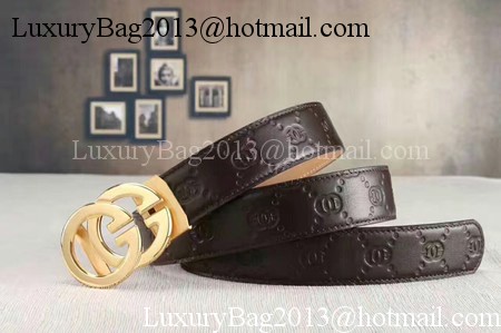 Gucci 34mm Leather Belt GG0801 Brown Gucci 34mm Leather Belt GG0801 Brown
