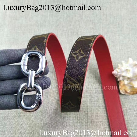Louis Vuitton 30mm Brown Leather Belt M4226 Silver Louis Vuitton 30mm Brown Leather Belt M4226 Silver