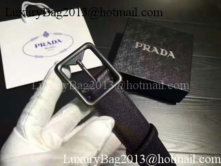 Prada Leather Belt PD0807 Black Prada Leather Belt PD0807 Black