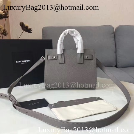 Yves Saint Laurent Classic Sac De Jour Bag Y398710B Grey Yves Saint Laurent Classic Sac De Jour Bag Y398710B Grey