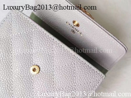 Chanel Matelasse Bi-Fold Wallet Grey Cannage Patterns A48980 Gold Chanel Matelasse Bi-Fold Wallet Grey Cannage Patterns A48980 Gold