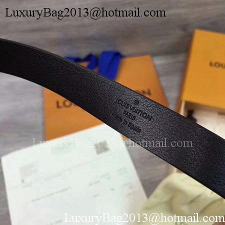 Louis Vuitton 20mm Leather Belt M9309 Grey Louis Vuitton 20mm Leather Belt M9309 Grey