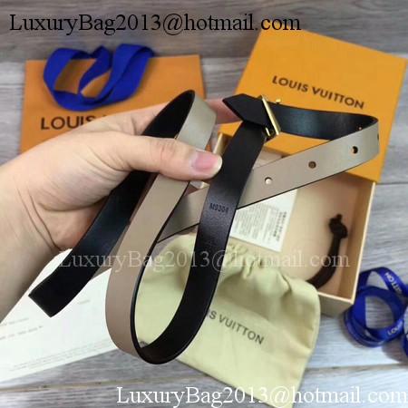 Louis Vuitton 20mm Leather Belt M9309 Grey Louis Vuitton 20mm Leather Belt M9309 Grey