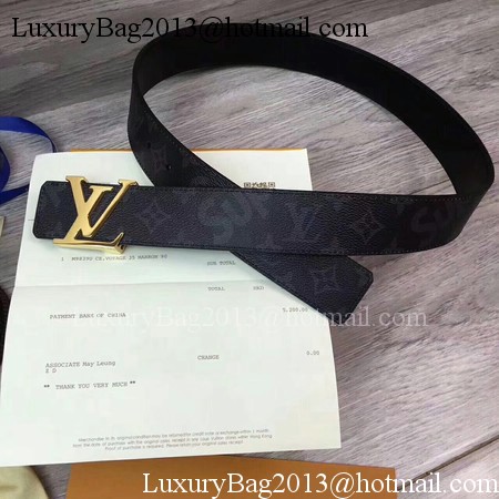Louis Vuitton SPREME 40mm Black Belt M5899 Gold Louis Vuitton SPREME 40mm Black Belt M5899 Gold