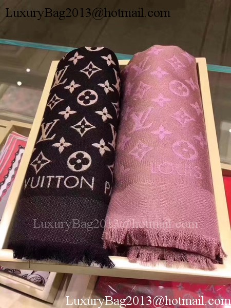 Louis Vuitton Scarf LV2845 Black Louis Vuitton Scarf LV2845 Black