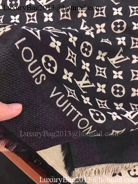 Louis Vuitton Scarf LV2845 Black Louis Vuitton Scarf LV2845 Black