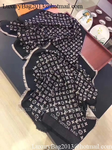 Louis Vuitton Scarf LV2845 Black Louis Vuitton Scarf LV2845 Black