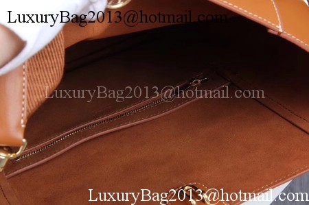 CELINE Sangle Seau Bag in Smooth Leather C3371 Brown CELINE Sangle Seau Bag in Smooth Leather C3371 Brown