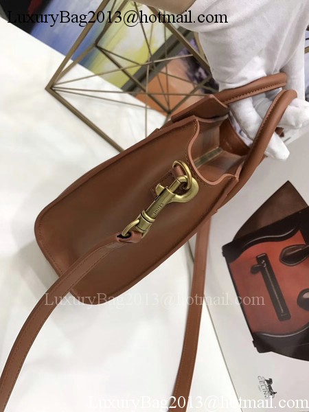 Celine Luggage Nano Tote Bag Original Leather CC3560 Brown Celine Luggage Nano Tote Bag Original Leather CC3560 Brown