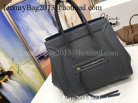 Celine Luggage Phantom Tote Bag Calfskin Leather CT3372 Deep Grey Celine Luggage Phantom Tote Bag Calfskin Leather CT3372 Deep Grey