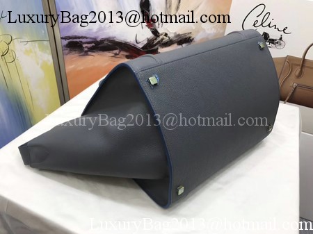 Celine Luggage Phantom Tote Bag Calfskin Leather CT3372 Deep Grey Celine Luggage Phantom Tote Bag Calfskin Leather CT3372 Deep Grey