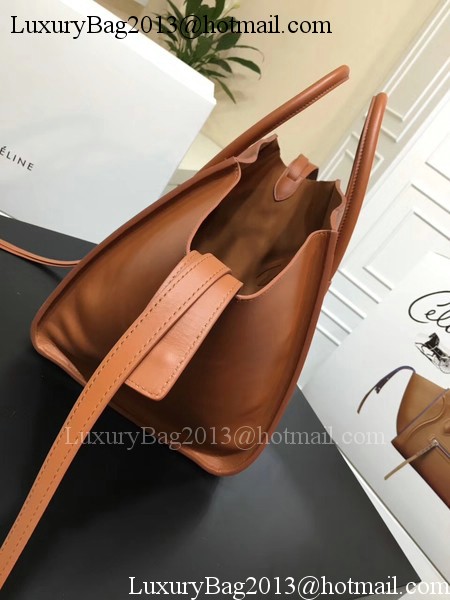 Celine Luggage Phantom Tote Bag Smooth Leather CT3372 Brown Celine Luggage Phantom Tote Bag Smooth Leather CT3372 Brown