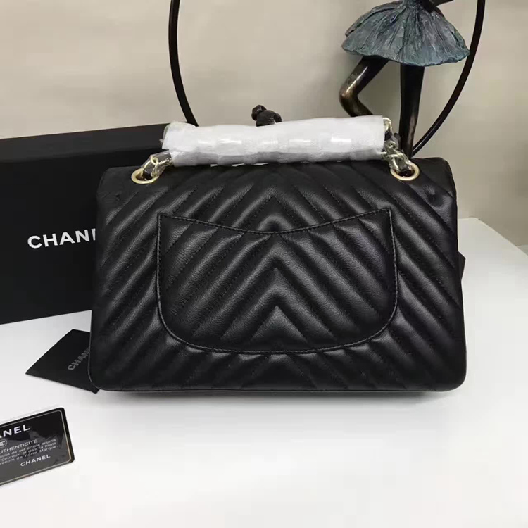 Chanel Flap Shoulder Bags Black Sheepskin Leather A1112 Glod Chanel Flap Shoulder Bags Black Sheepskin Leather A1112 Glod