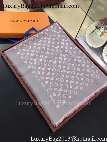 Louis Vuitton Scarf A2361 Grey Louis Vuitton Scarf A2361 Grey