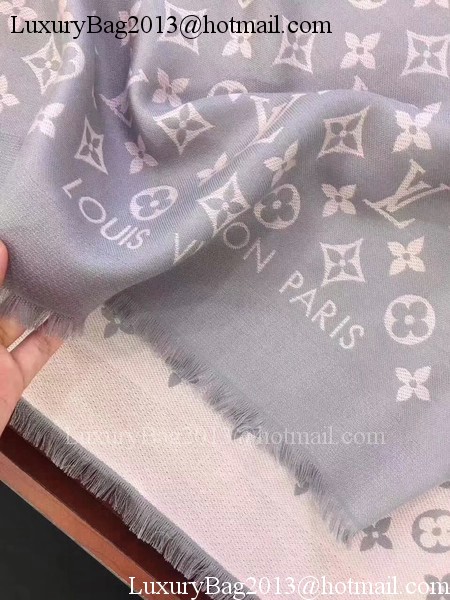 Louis Vuitton Scarf A2361 Grey Louis Vuitton Scarf A2361 Grey
