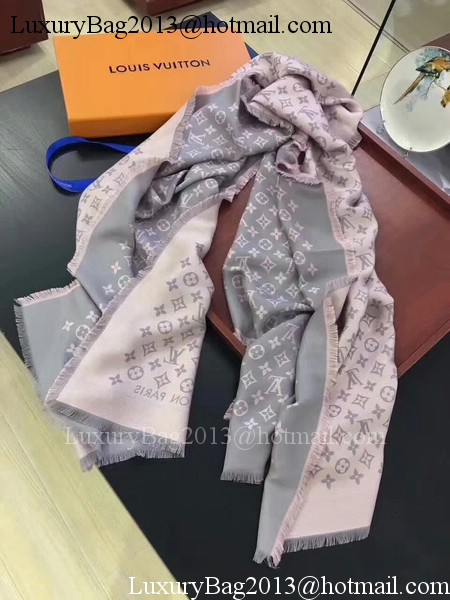 Louis Vuitton Scarf A2361 Grey Louis Vuitton Scarf A2361 Grey