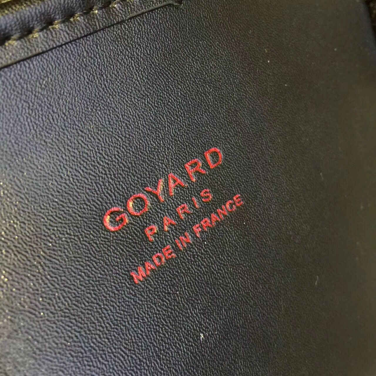 Goyard Y Doodling Calfskin Leather Tote Bag 7901 Black Goyard Y Doodling Calfskin Leather Tote Bag 7901 Black