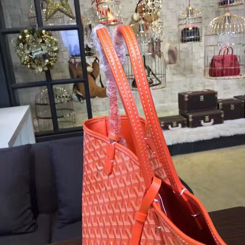 Goyard Y Doodling Calfskin Leather Tote Bag 7901 Red Goyard Y Doodling Calfskin Leather Tote Bag 7901 Red